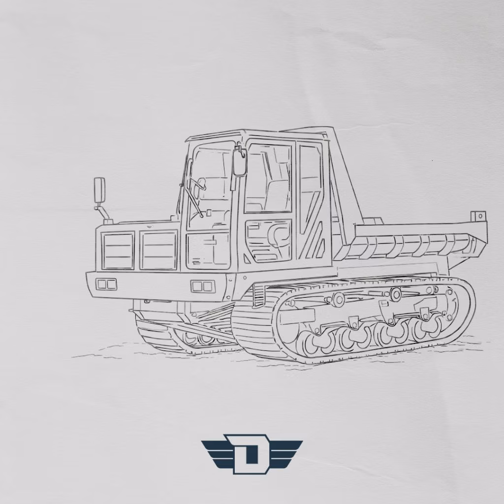 Learn Morooka carriers, track basics, sizing (width x pitch x links), wear signs, and how Dyne Industries helps you get the right fit, fast.